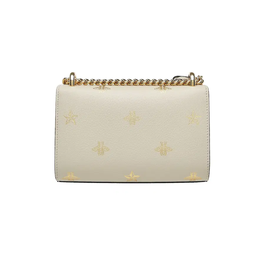 Gucci Bee Star Padlock 单肩包（小号）