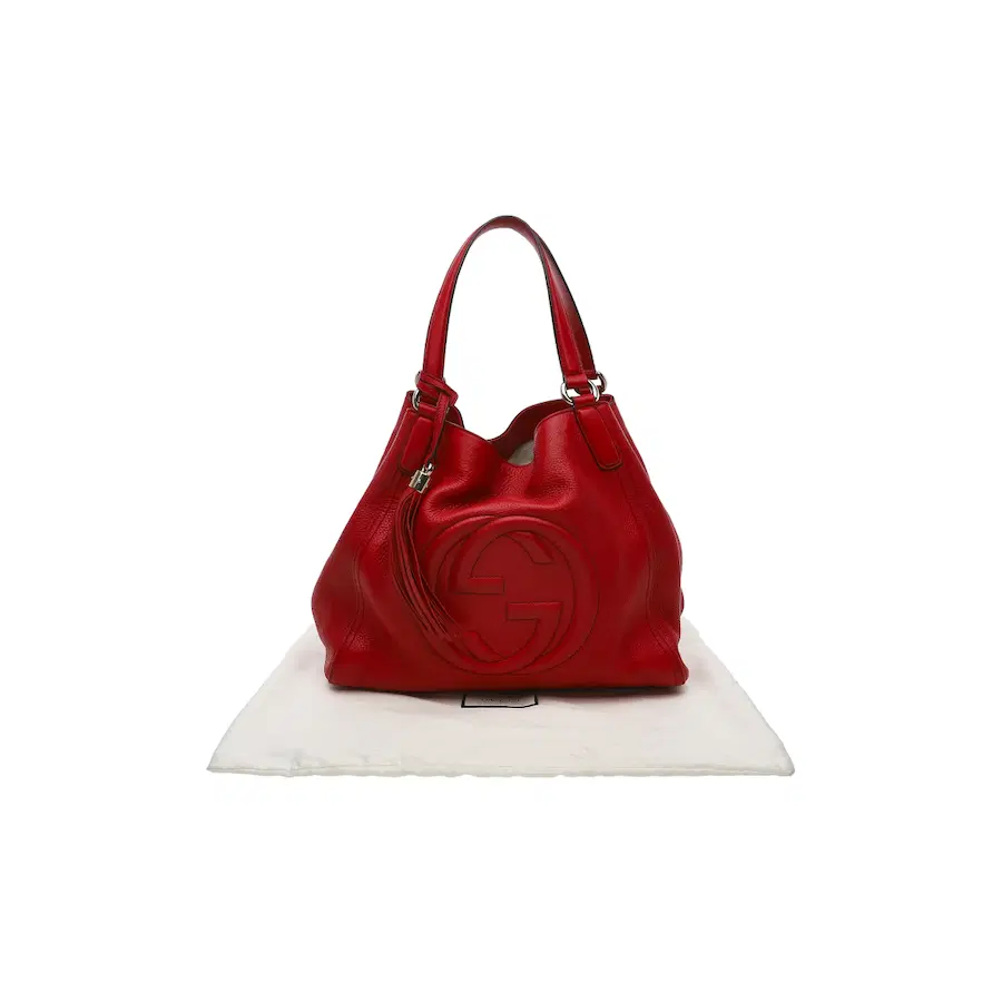 Gucci Interlocking G Soho 流苏单肩包
