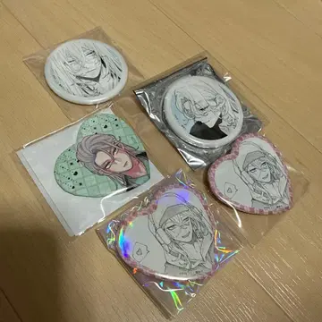 사랑하라 마법의 천사들이여 복권 메이트 하트형 캔뱃지 일각 프린세스 카페