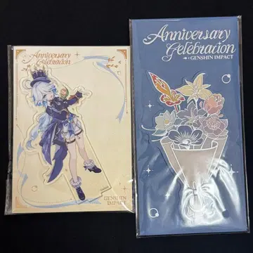 원신 프리나 기념 시리즈 5주년 아크릴 스탠드 티켓 세트