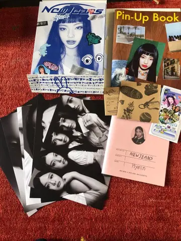 NEWJEANS Hyein 핀업북 세트