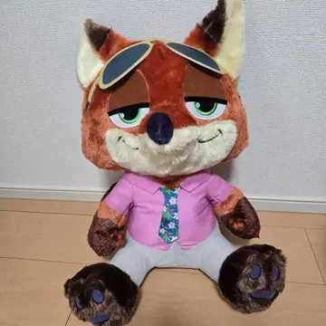 주토피아2 닉 와일드 봉제 인형