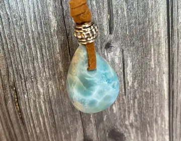 라리마 (블루 펙토라이트) 목걸이