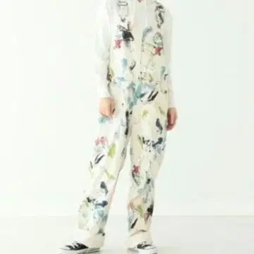 orSlow BEAMS BOY 별주 페인트 살로펫 오버롤