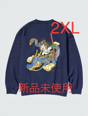 유니클로 드래곤볼 맨투맨 2XL XXL