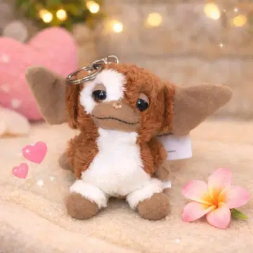 새상품 NICI 기즈모 봉제 인형 키링 복슬복슬 힐링계 마스코트