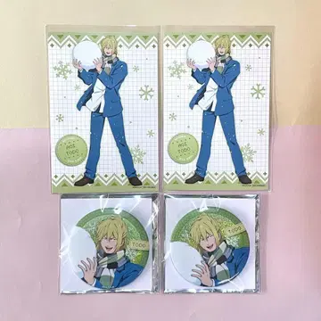 망각 배터리 캔 배지 토도 아오이 4개