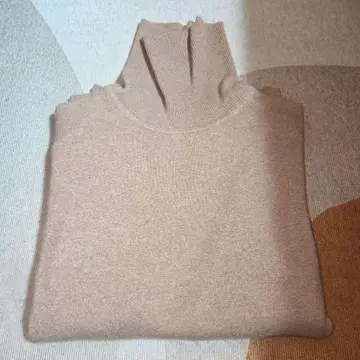 유니클로 캐시미어 터틀넥 스웨터 UNIQLO