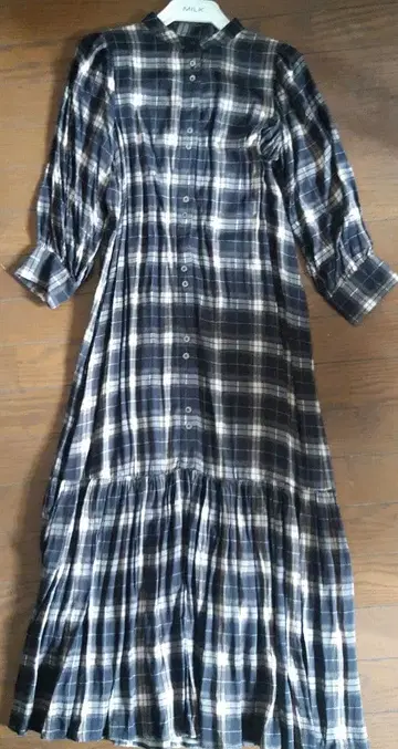 THEDAYZ TOKYO AND COTORICA 체크 셔츠 원피스