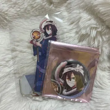 이구로 오바나이 아와오도리 아크릴 스탠드 캔뱃지