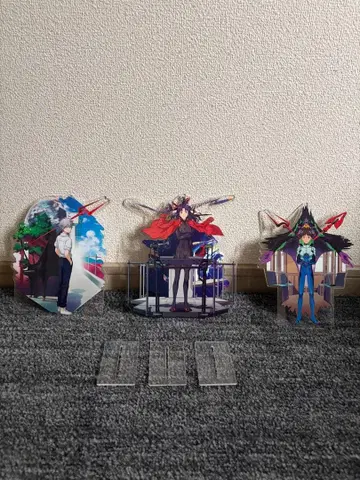 제일복권 에반게리온 아크릴 스탠드 3체 세트 카오루 미사토 신지