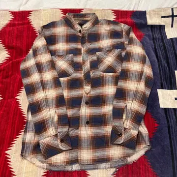 넘버나인 나인 08 AW 체크 셔츠