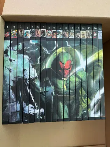 아셰트 마블 그래픽 노블 컬렉션 1~17호 세트