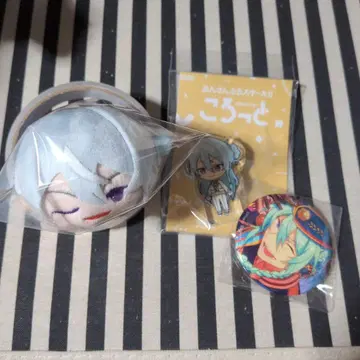 앙스타 와타루 모치마스 코롯토 유닛 의상 엘리먼트 캔뱃지 봉제 인형