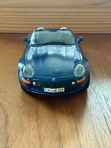 BMW Z8 다크 블루 미니카 1/38