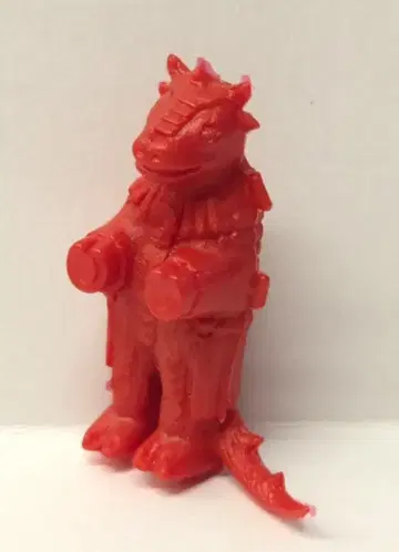 롯데 덤 빨간색 카우라 폴리 인형