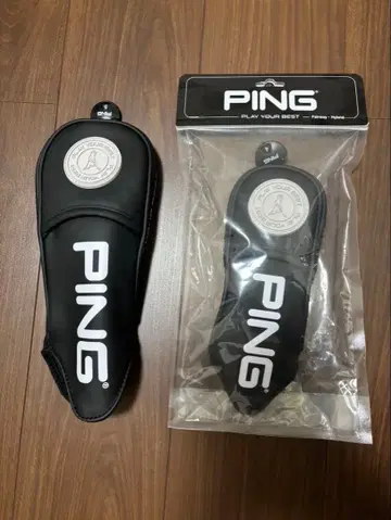 PING 골프헤드커버 2개 세트 하이브리드 페어웨이 우드용