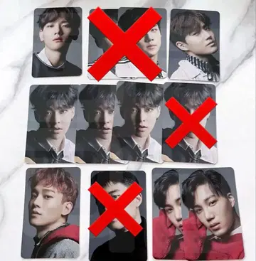 EXO COUNTDOWN 트레이딩 카드