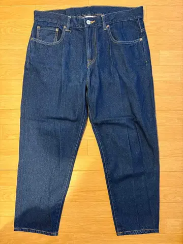 CALEE 11OZ 크롭 데님 팬츠 앵클 기장