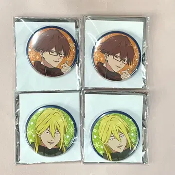 망각 배터리 캐릭터 배지 컬렉션 4점 토도 아오이 치하야