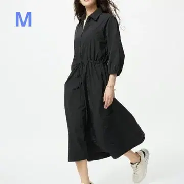 UNIQLO 나일론 원피스 블랙 M