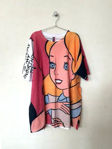 아차츄무무차차 앨리스 BigT셔츠