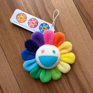 새상품 카이카이키키 무라카미 다카시 플라워 키링