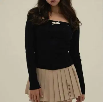 [ andmary ] Sharon ribbon tops AM1517