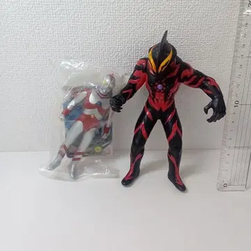 [ OH270 ] 울트라맨 & 괴수 피규어 2체 세트