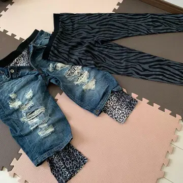 남성용 청바지 (하프)