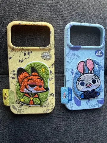 주토피아 스마트폰 케이스 2개 세트