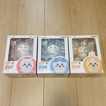 [미개봉] 넨도로이드 치이카와 하치와레 토끼 3체 세트