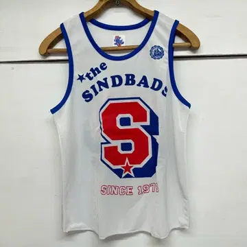 대방출! 사잔 SAS 25주년 멋대로 신밧드 탱크탑 화이트