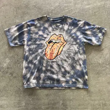 롤링 스톤즈 타이다이 T셔츠 4L