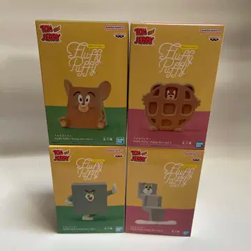 톰과 제리 Fluffy Puffy 피규어 4