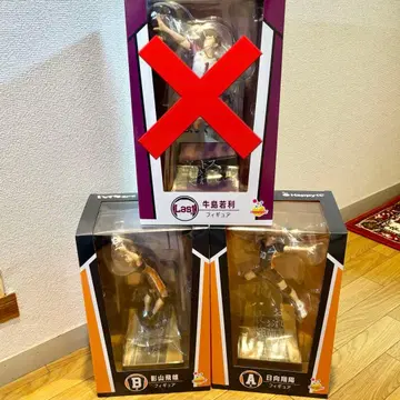 하이큐!! 해피 복권 피규어 A상 히나타 쇼요 B상 카게야마 토비오