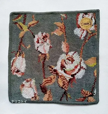 FEILER 페이러 손수건 로자소아베 새상품 미사용 장미