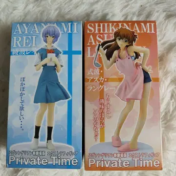 에바 아야나미 레이 아스카 피규어 2체 세트