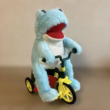 차리개구리 기믹 봉제 인형 스카이블루 다이토 한정판 오토보케 케로피욘