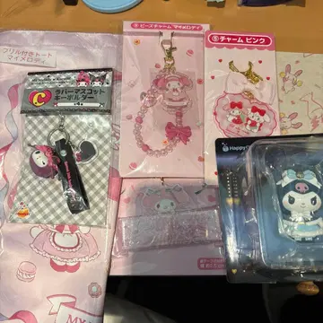 마이멜로디 쿠로미 묶음 판매 산리오 복권 제일복권 참 피규어