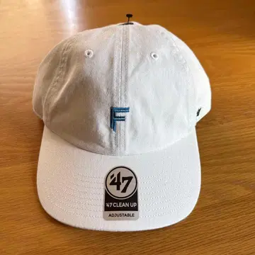 홋카이도 일본햄 파이터즈 미니 로고 47 CLEAN UP 캡 프리 사이즈
