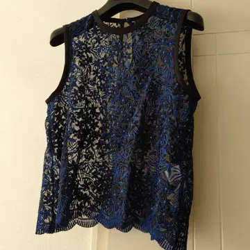 mamekurogouchi 마메쿠로구치 자수 레이스 상의