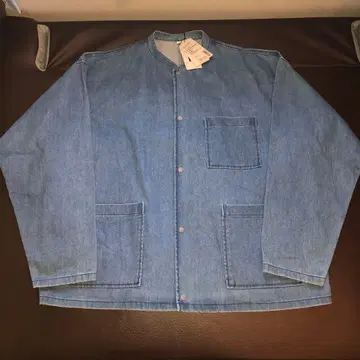 무지 라보 muji labo 라이트 온스 데님 셔츠 자켓 블루