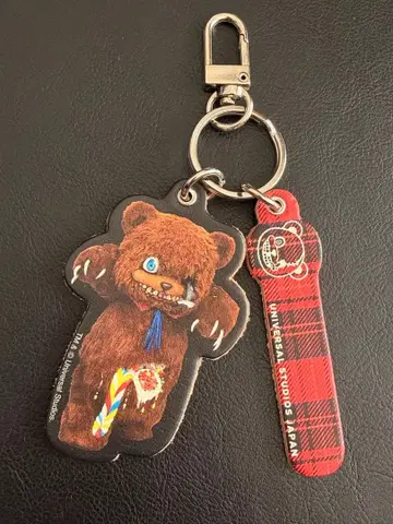 미사용 새상품급 USJ 유니버셜 하미곰 가죽 키링 굿즈