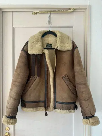 AVIREX USA 무스탕 플라이트 자켓 B