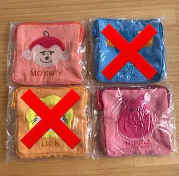 타베코 동물 파우치 세트