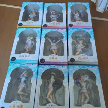 SPM 피규어 세트 러브 라이브 캐릭터 8체