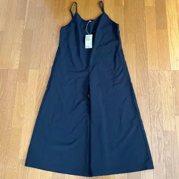 MUJI 네이비 살로펫 드레스 S 사이즈