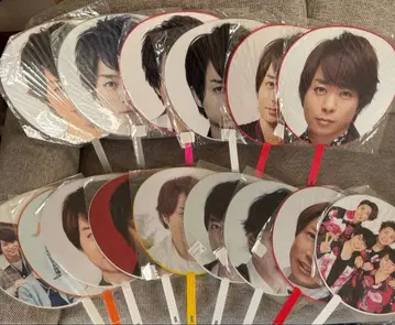 아라시 사쿠라이 쇼 점보 부채 16장 세트