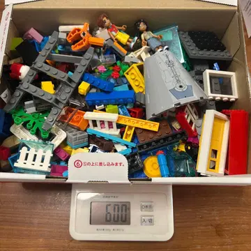 LEGO 부품 믹스 세트 600g 프렌즈 피그 다색 미니 피규어